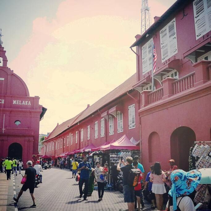 Leju 21 樂居 Explore Malacca From A Riverside House ภายนอก รูปภาพ